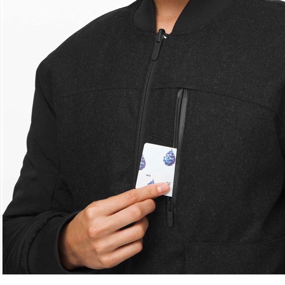 Lululemon Roam Far Wool Down Bomber-Waterproof wool and Reversible!! - Picture 7 of 11